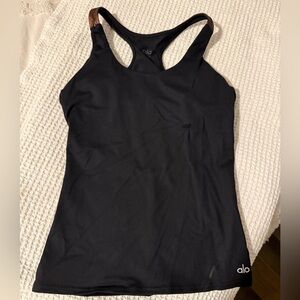 ALO Yoga Women's Black Tank Top